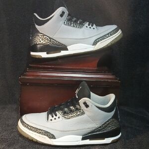 Air Jordan 3 Retro "WOLF GREY" Mens-10.5 ,100%AUTHENTIC!